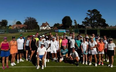 Bank Holiday Charity Tennis Tournament Report